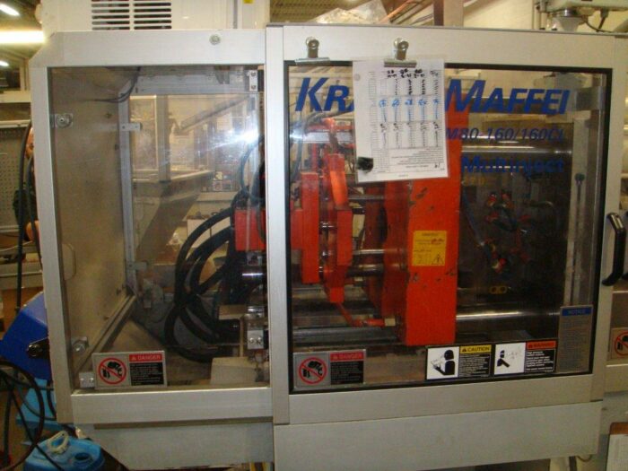 Used 80 Ton Krauss Maffei Two-Shot Injection Molding Machine 3 Used 80 Ton Krauss Maffei Two-Shot Injection Molding Machine