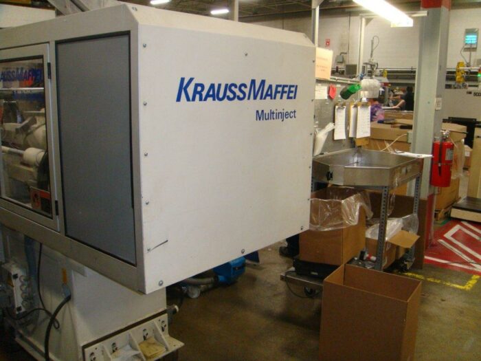Used 80 Ton Krauss Maffei Two-Shot Injection Molding Machine 9 Used 80 Ton Krauss Maffei Two-Shot Injection Molding Machine