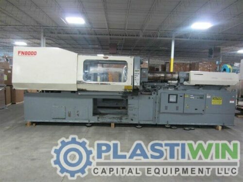 Used 500 Ton Nissei FN-8000-160A Injection Molding Machine 2 Used 500 Ton Nissei FE460 Injection molding Machine