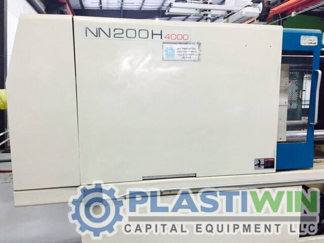 Used 200 Ton Niigata NN200H4000 Injection Molding Machine 2 Used 200 Ton Niigata NN200H4000 Injection Molding Machine