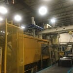 Used 990 Ton Husky XL900-RS-120 Injection Molding Machine