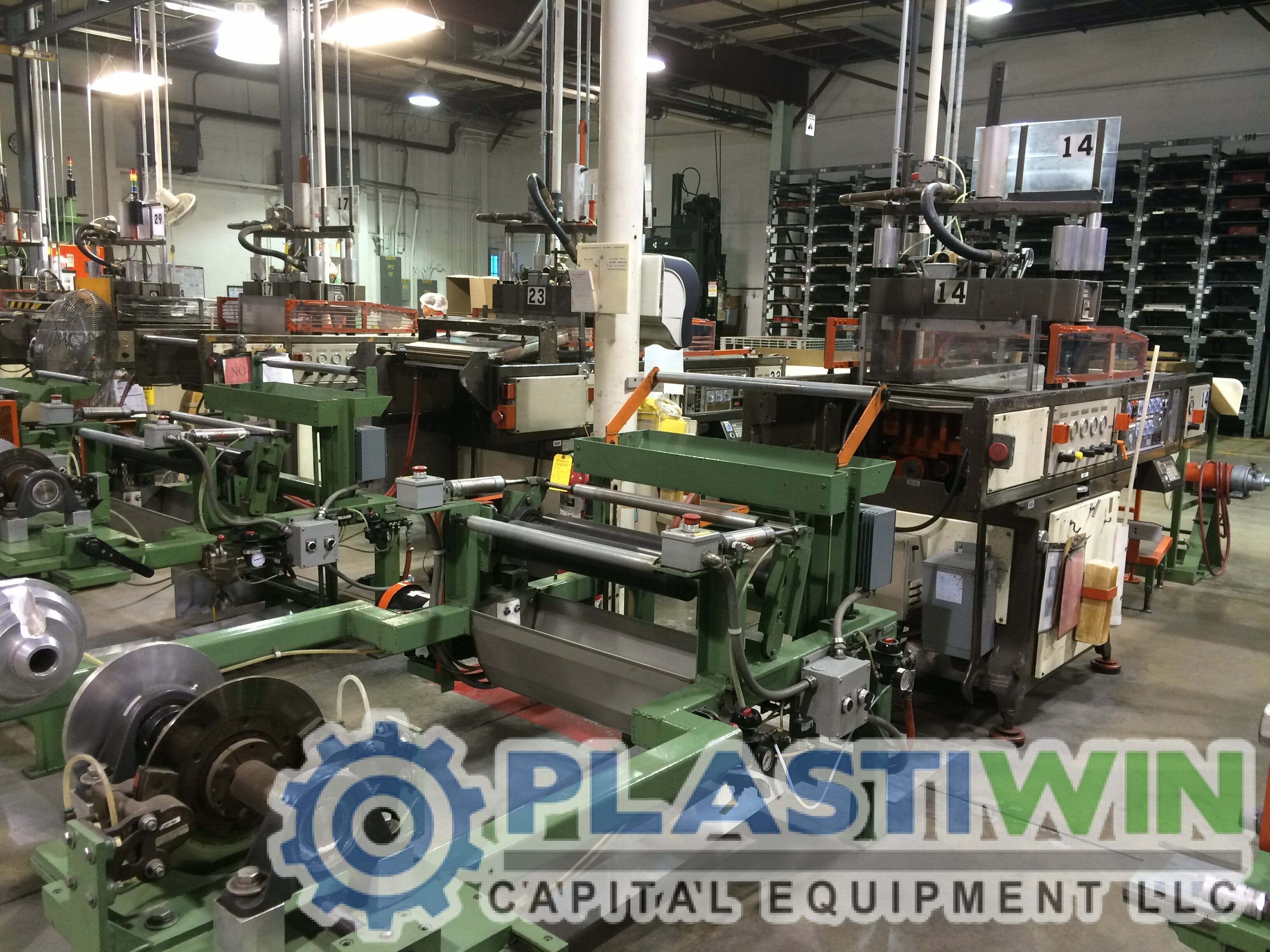 Used GN Model 2220 Cut in Place Thermoformer For Sale PlastiWin Capital ...