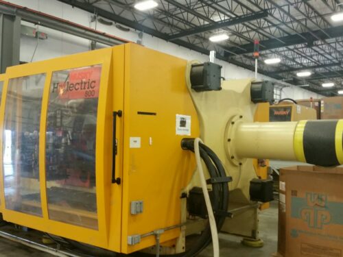 Used 800 Ton Husky Hylectric Model H800 RS135125 Injection Molding Machine 1 800 Ton Husky Hylectric Model H800 RS135125 Injection Molding Machine