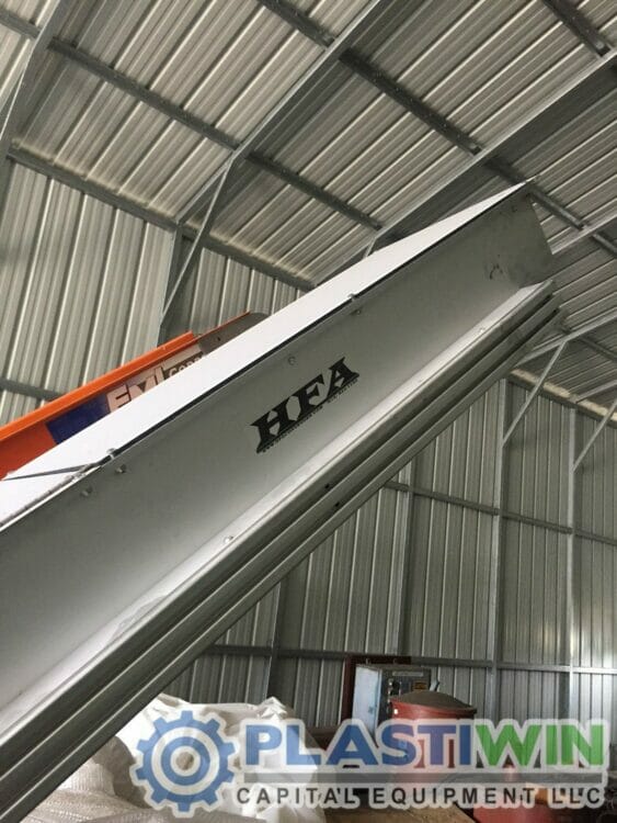 Used HFA 2230 Incline .5" Cleated Conveyor 1 Used HFA 2230 Incline .5 Cleated Conveyor