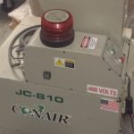 used 10 hp conair jc810 grinder