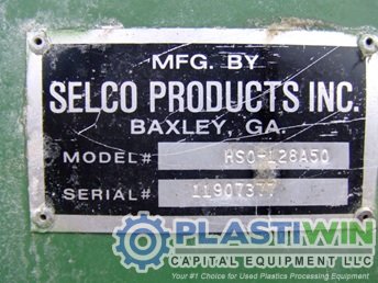 Used Selco Model HSO 128A50 Horizontal Baler