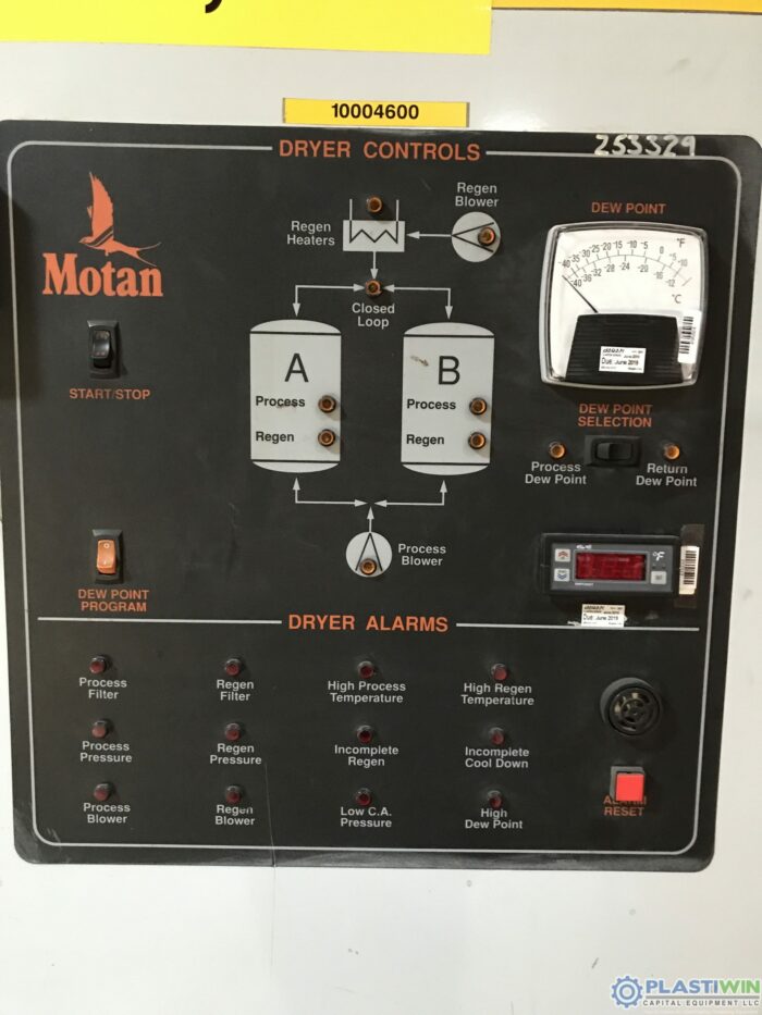 Motan MDS-800 Desiccant Dryer
