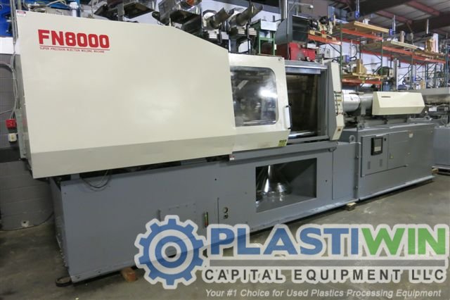 Used 500 Ton Nissei FN8000-160A Injection Molding Machine 1 Used 500 Ton Nissei FN8000-160A Injection Molding Machine