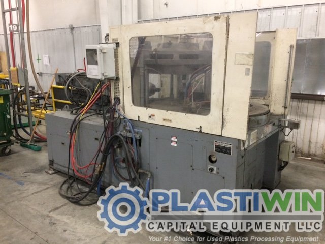 Used 110 Ton Nissei TH100R3S9ASE Vertical Rotary Injection Molding Machine 2 Used 110 Ton Nissei TH100R3S9ASE Vertical Rotary Injection Molding Machine