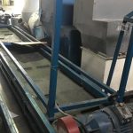 used 27 cleated recycling conveyor