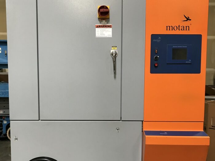 used motan luxor 1200 a drying system