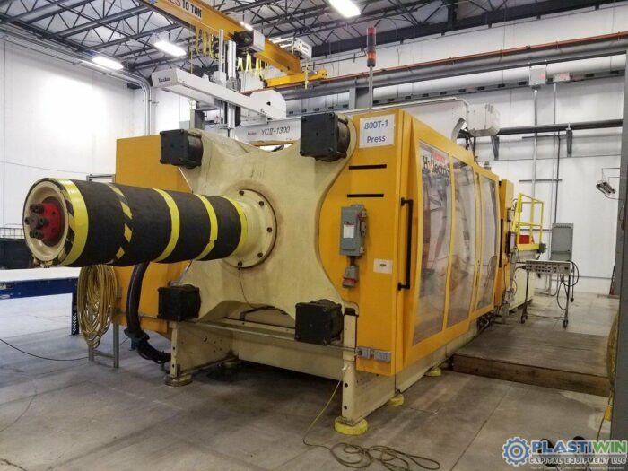 Used 800 Ton Husky Hylectric H800 RS135/125 Injection Molding Machine 4 Used 800 Ton Husky Hylectric H800 RS135/125 Injection Molding Machine