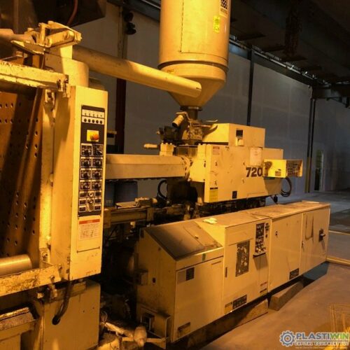 Mitsubishi 720 Ton Model 720MJ-80 Injection Molding Machine