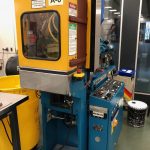 Used 22 Ton Boy 22-SVH Vertical Injection Molding Machine