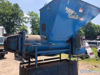 Used Haul All Twister Model AP 20 Compression Rotary Auger Compactors 2