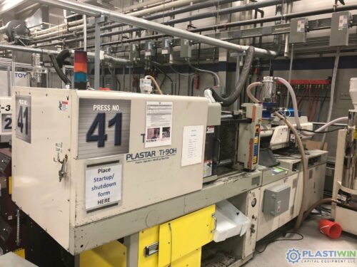 Used 90 Ton Toyo Ti-90H Injection Molding Machine