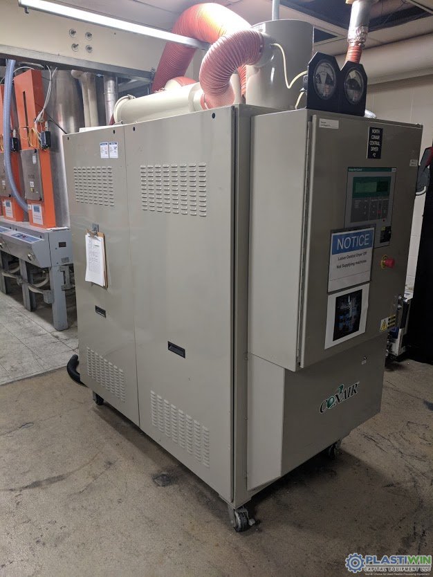 Used 800 CFM Conair Carousel Complete Desiccant Drying System