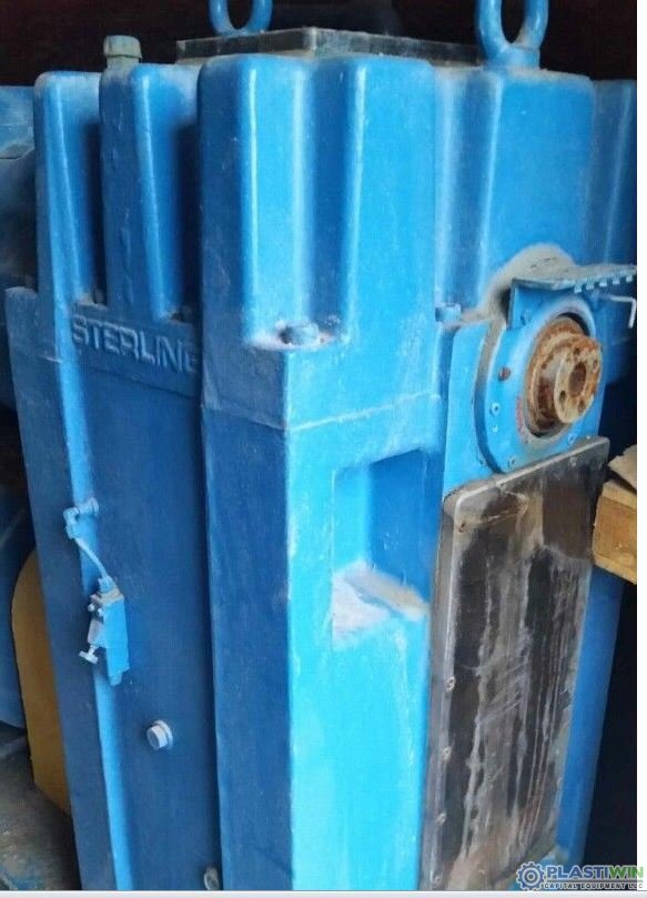 Used 4.5" 250 HP Sterling 34:1 L/D Single Screw Extruder