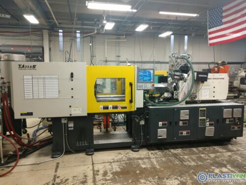 Used 110 Ton Toshiba TIA110SV50-5A Injection Molding Machine