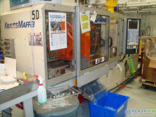 Used 65 Ton Krauss Maffei 65-220C2 Injection Molding Machine