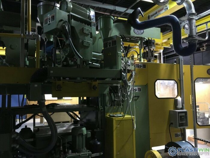 Used Bekum BM-502S 3 Layer Co-Extrusion Blow Molding Machine