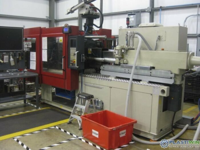 Used 132 Ton Negri Bossi VE120-440 All-Electric Injection Molding Machine