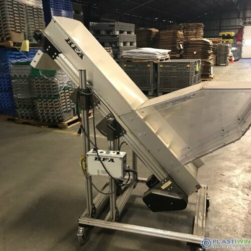 Used HFA Varaible Speed Cleated Incline Conveyor 1 Used HFA Varaible Speed Cleated Incline Conveyor