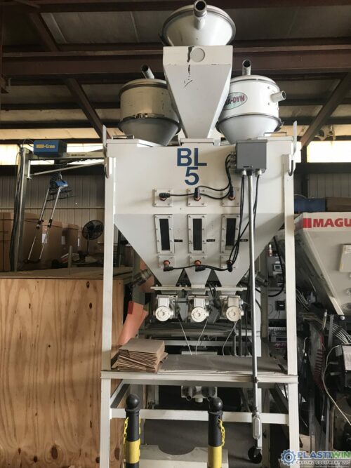 Used UNA-DYN Model TRIMETER 6-Component Gravimetric Blender