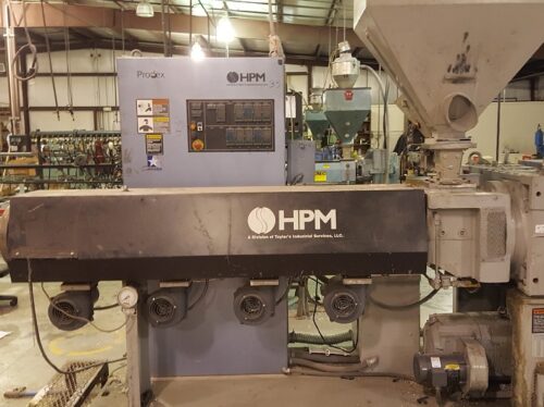 Used 3.5" HPM 24:1 L/D HPM Single Screw Extruder 1 Used 3.5 HPM 24:1 L/D HPM Single Screw Extruder