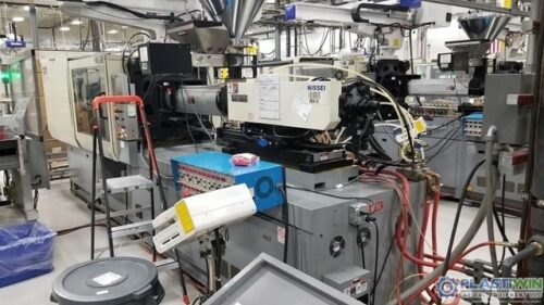 Used Nissei FNX-180 Hybrid Injection Molding Machine