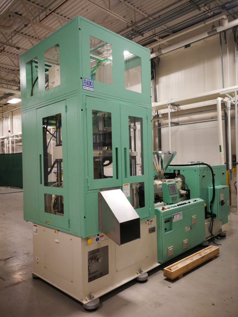 Used 2014 Aoki Sbiii 100-ll-20s Injection Stretch Blow Molding Machine