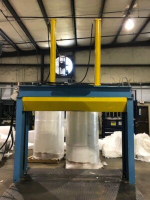 used 82" size reduction guillotine roll splitter for sale