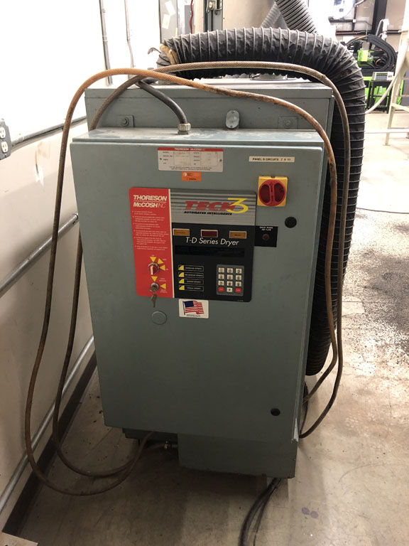 used thoreson mccosh dryer system for sale