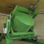 used nbe 400 cu ft single cone mixer