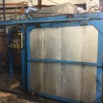 used ferry rs3-160 3 arm rotational molding machine