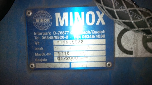 used 72 minox classifier