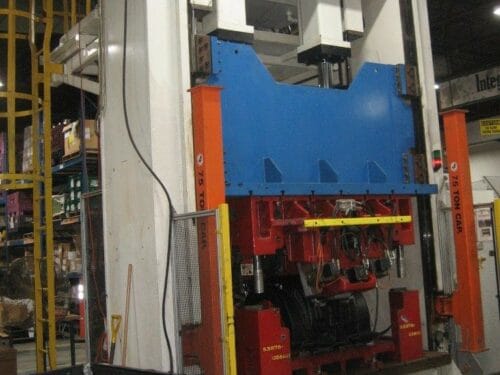 used 150 ton macrodyne hydraulic trim press