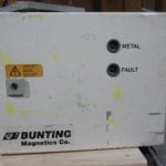 used bunting magnetics hs 9050 metal detector
