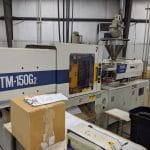 used 150 ton toyo tm-150g2 injection molding machine