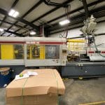 used 650 ton van dorn 650-rs-80f-ht injection molding machine