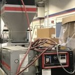 used 200 lb/hr maguire lpd-200h dryer