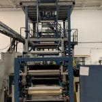 used general extrusion technologies get 2-layer lab blown film line