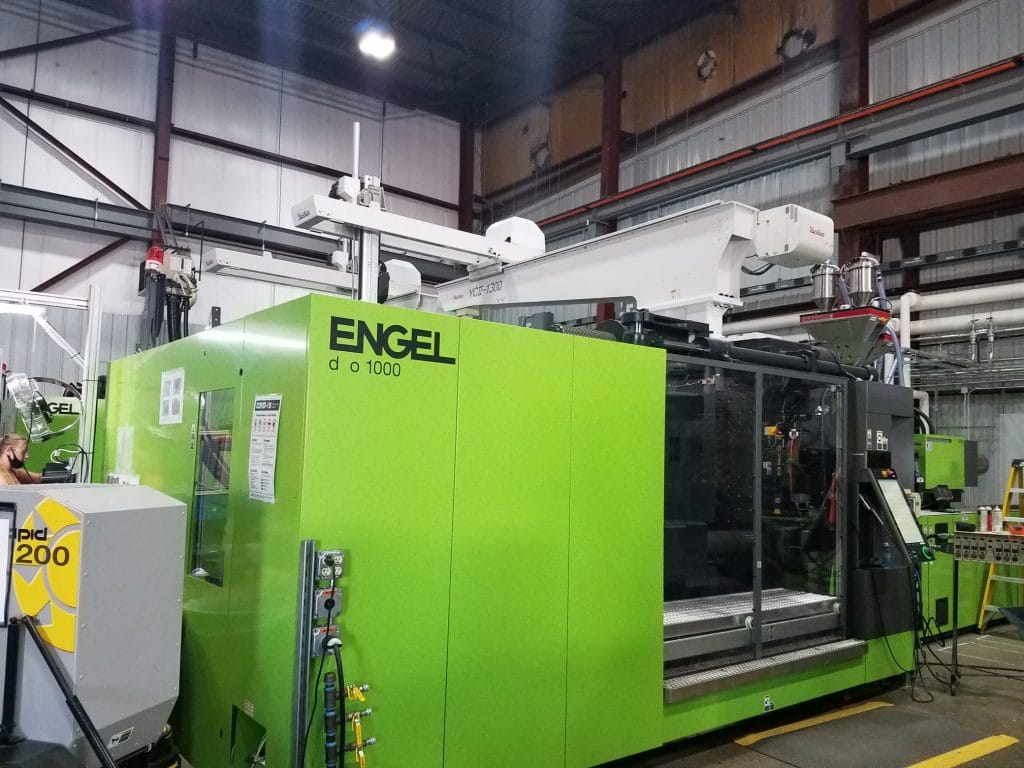 Used 1000 Ton Engel Duo 12060 WP Injection Molding Machine