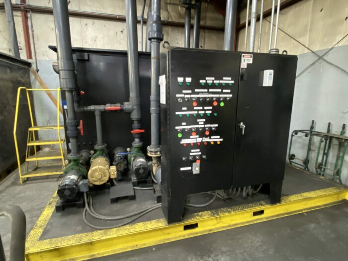 used pump skid for cooling towers
