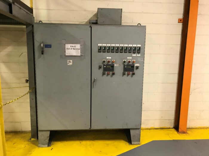 used sterling control cabinet