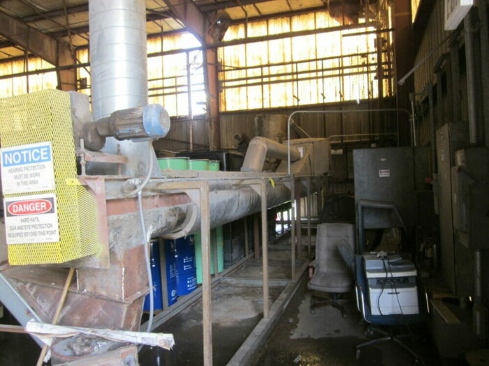 used plastic film wash line with full controls