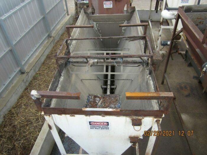 used plastic film wash line with full controls