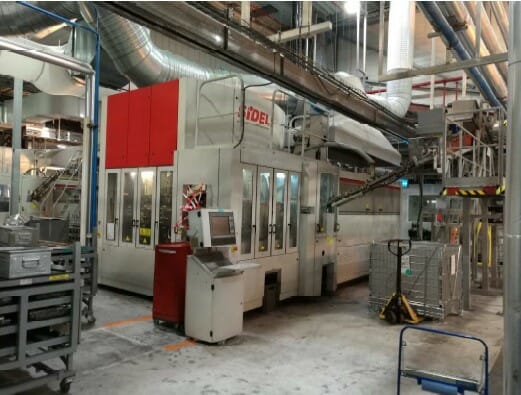 used sidel sbo 14 series 2 stretch blow molding machine
