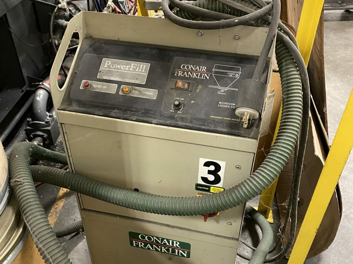 Used Conair Vacuum Pump Station