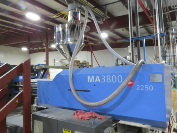 used 427 ton haitian ma3800 injection molding machine